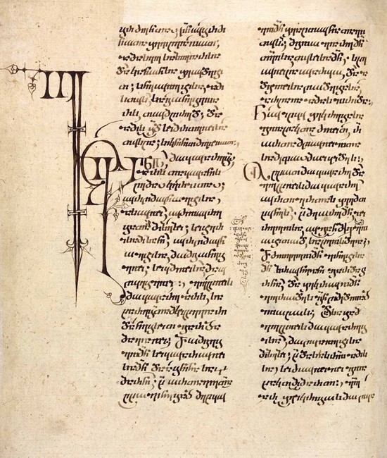 Georgian-language Manuscript a Unbekannter Meister