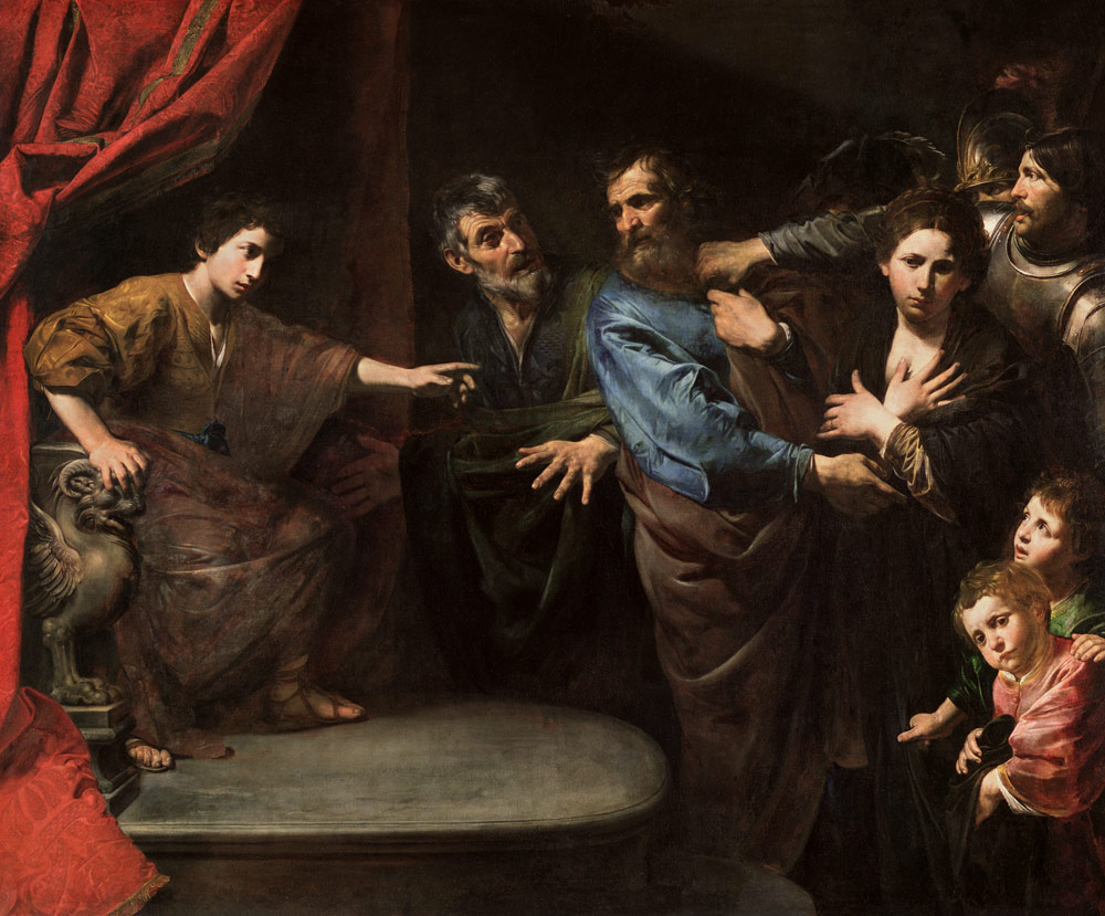 The Judgement of Daniel or, The Innocence of Susanna a Valentin de Boulogne