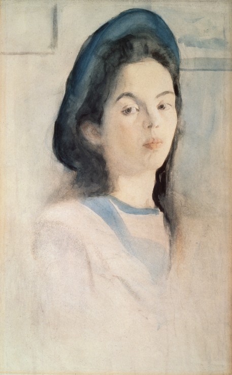 Female portrait a Valentin Alexandrowitsch Serow