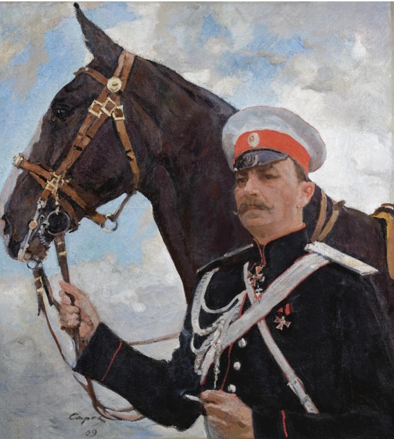 Portrait of Prince Felix Yusupov, Count Sumarokov-Elston (1856-1928) a Valentin Alexandrowitsch Serow