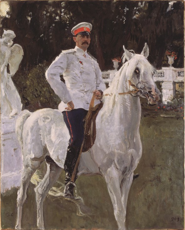 Portrait of Prince Felix Yusupov, Count Sumarokov-Elston (1856-1928) a Valentin Alexandrowitsch Serow