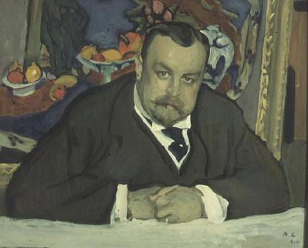 Portrait of I. Morosov a Valentin Alexandrowitsch Serow