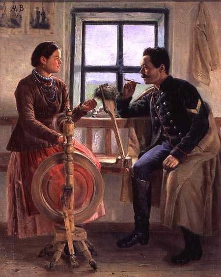Talk at the Spinning Wheel a Mikhail Nikolaevich Vasilev