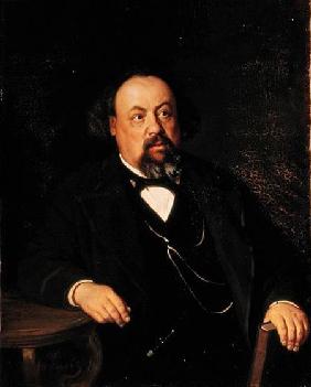 Portrait of Alexey Fiofilaktovich Pisemsky (1821-81)