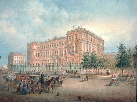 View of the Nikolayevsky Palace, St. Petersburg a Vasili Semenovich Sadovnikov