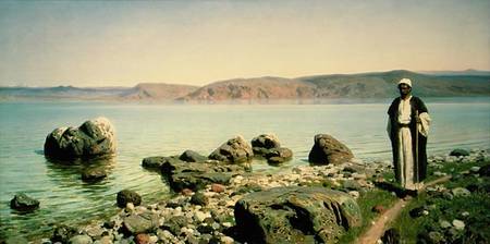 At the Sea of Galilee a Vasilij Dimitrijewitsch Polenov