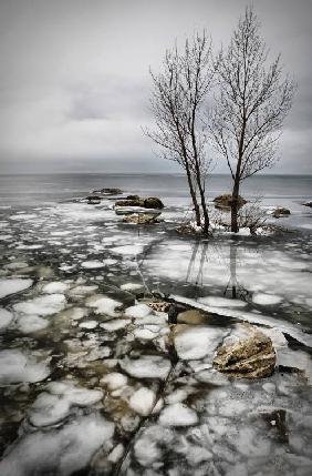 frozen lake