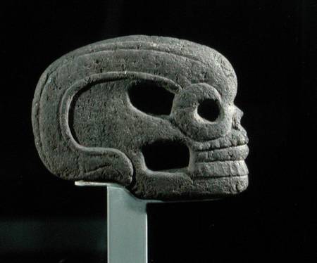 Votive Axe Head, late classic period a Veracruz