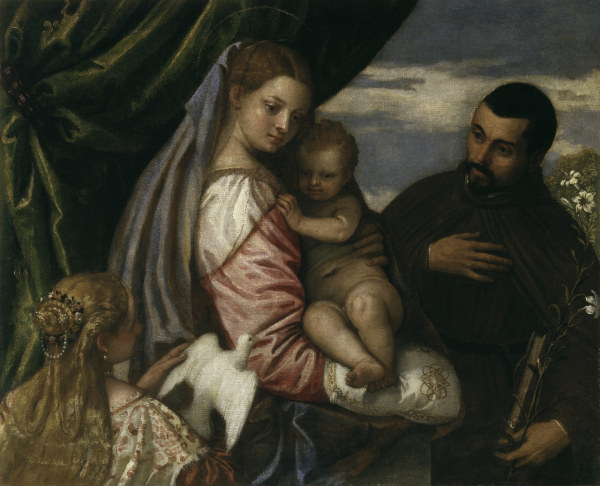 P.Veronese, Mary with Child a.M.Spaventi a Veronese, Paolo (Paolo Caliari)