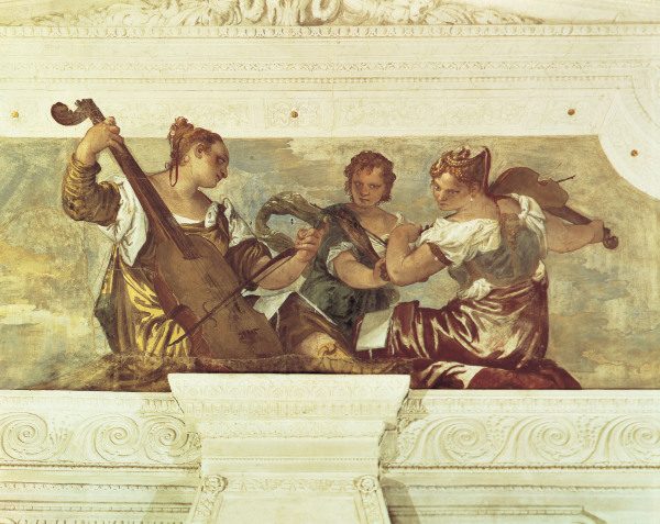 P.Veronese / Harmony / Fresco a Veronese, Paolo (Paolo Caliari)