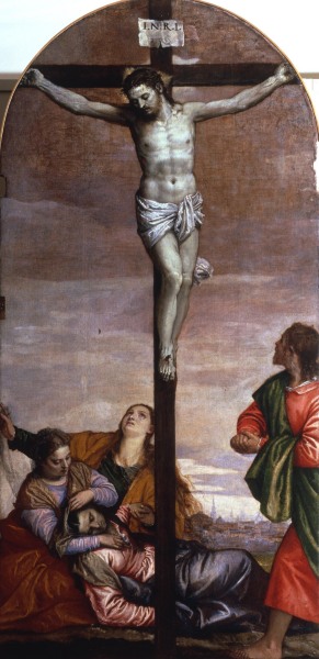 Veronese / Crucifixion / Paint./ C16th a Veronese, Paolo (Paolo Caliari)