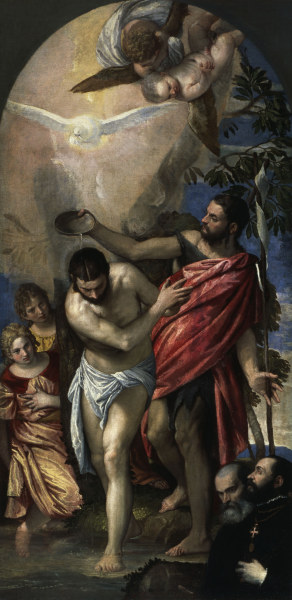 Baptism of Christ / Veronese / c.1561 a Veronese, Paolo (Paolo Caliari)