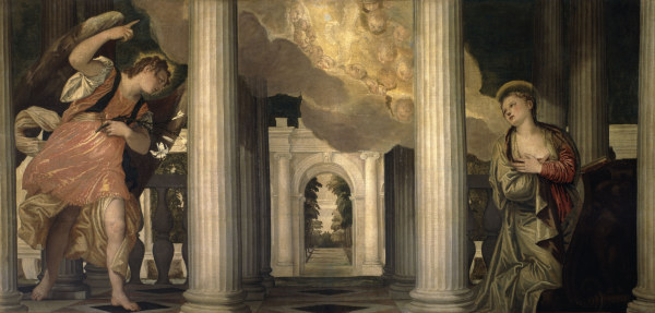 P.Veronese, The Annunciation a Veronese, Paolo (Paolo Caliari)