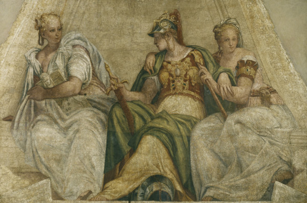 Veronese, Minerva with geometry a.arith. a Veronese, Paolo (Paolo Caliari)