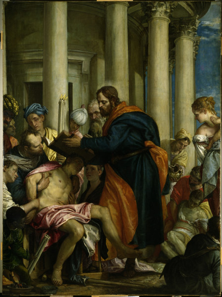 St.Barnabas heals the Sick / Veronese a Veronese, Paolo (Paolo Caliari)