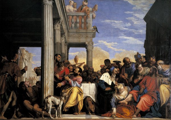 Veronese / Banquet at the House of Simon a Veronese, Paolo (Paolo Caliari)