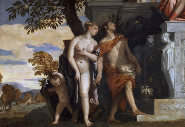 P.Veronese, Venus, Mercury,Eros a.Anter. a Veronese, Paolo (Paolo Caliari)