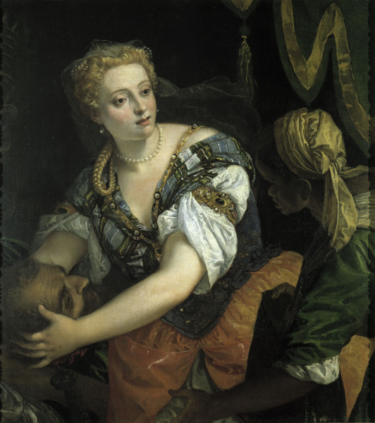 Judith w.Holofernes  Head/Veronese/1570s a Veronese, Paolo (Paolo Caliari)