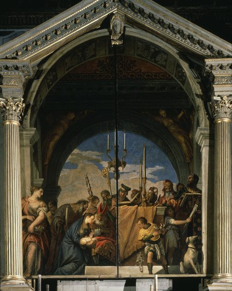 Presentation in the Temple / Veronese a Veronese, Paolo (Paolo Caliari)