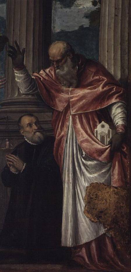 St. Jerome and a Donor a Veronese, Paolo (Paolo Caliari)