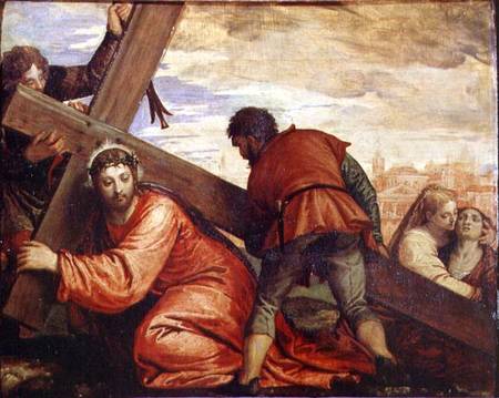 Christ Sinking under the Weight of the Cross a Veronese, Paolo (Paolo Caliari)