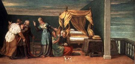 Judith Receiving the Ancients of Bethulia a Veronese, Paolo (Paolo Caliari)