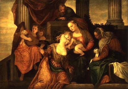 The Mystic Marriage of Saint Catherine a Veronese, Paolo (Paolo Caliari)