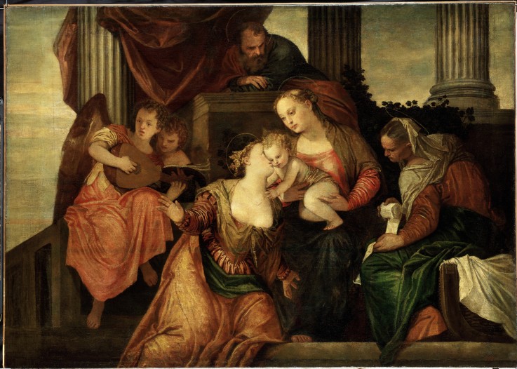 The Mystical Marriage of Saint Catherine a Veronese, Paolo (Paolo Caliari)