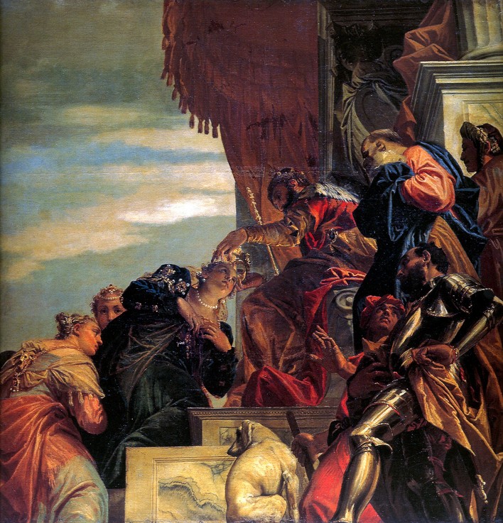 The Coronation of Esther a Veronese, Paolo (Paolo Caliari)