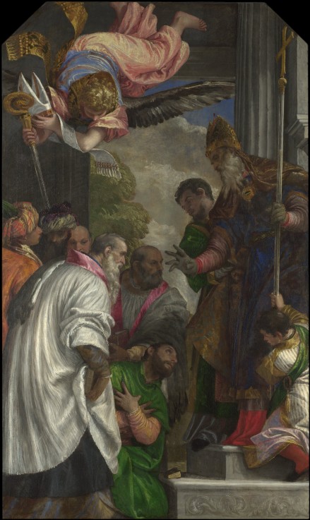 The Consecration of Saint Nicholas a Veronese, Paolo (Paolo Caliari)