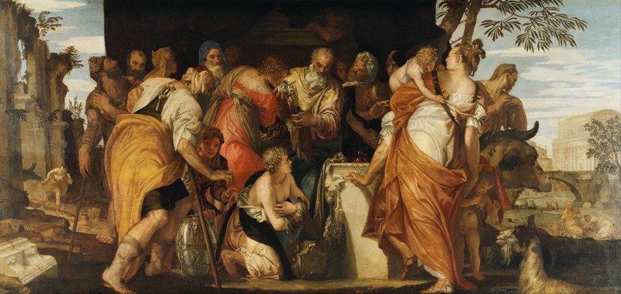 The Anointing of David a Veronese, Paolo (Paolo Caliari)