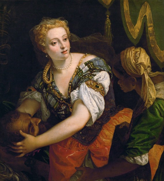 Judith with the Head of Holofernes a Veronese, Paolo (Paolo Caliari)
