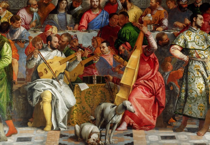 The Wedding Feast at Cana (Detail) a Veronese, Paolo (Paolo Caliari)