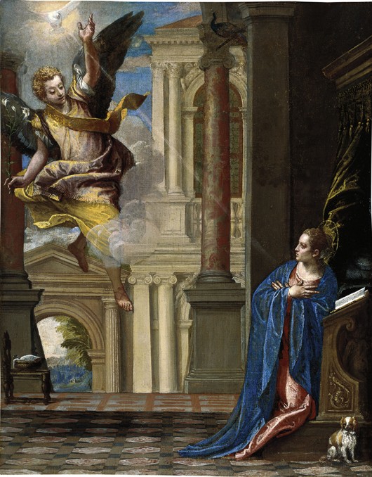 The Annunciation a Veronese, Paolo (Paolo Caliari)