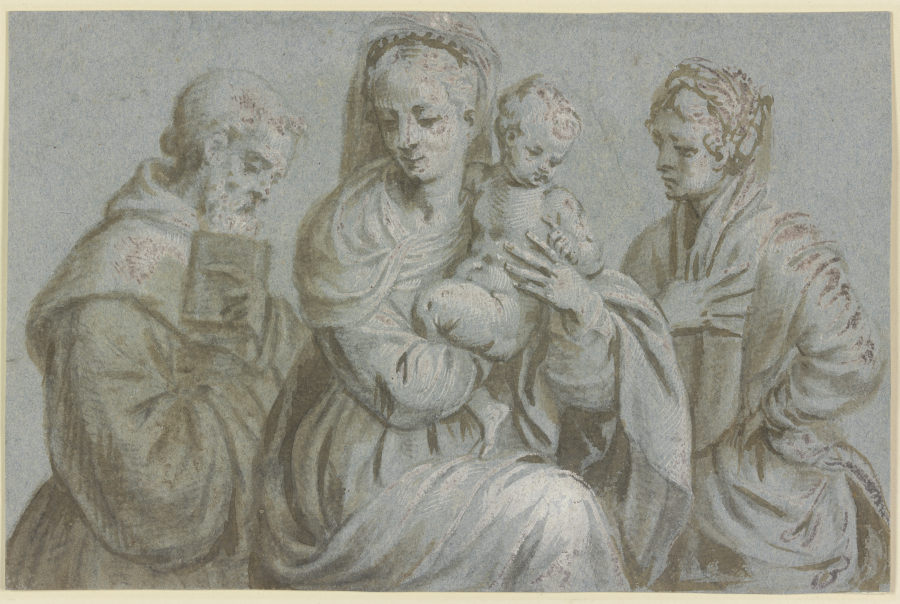 Maria mit dem Jesuskind zwischen Joseph und der Heiligen Katharina a Veronese, Paolo (Paolo Caliari)