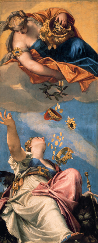 Venice Receives from Juno the Doge's Hat a Veronese, Paolo (Paolo Caliari)