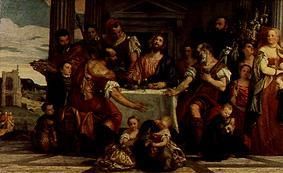 The meal in Emmaus. a Veronese, Paolo (Paolo Caliari)