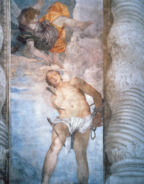 Martyrdom of St. Sebastian  (detail) a Veronese, Paolo (Paolo Caliari)