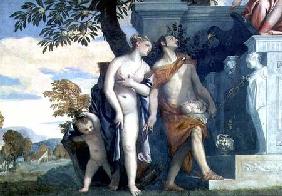 Venus and Mercury presenting her son Anteros to Jupiter