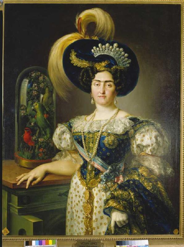Maria Franziska of Braganza and Burbon a Vicente López y Portaña