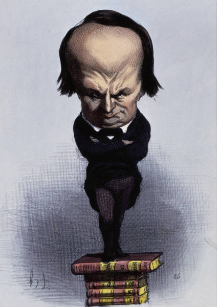 Victor Hugo / Caricature de H. Daumier a Victor Hugo