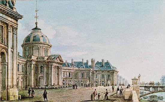 View of the College des Quatre Nations, Paris, c.1810 a Victor Jean Nicolle