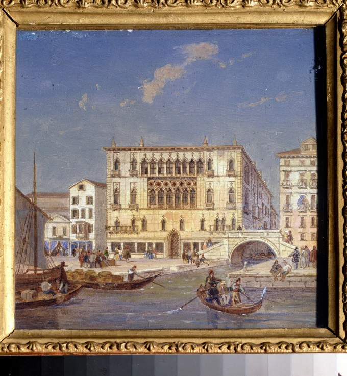 Views of Venice. Palazzo Bernardo a Victor Vincent Adam