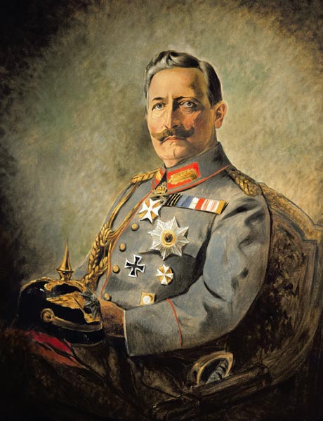 Wilhelm II, German Emperor, c.1916 a Vienna Nedomansky Studio