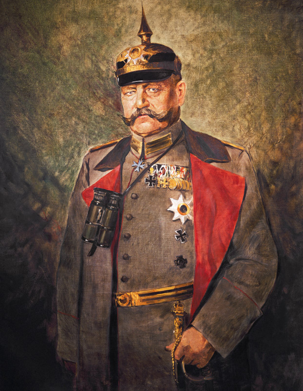 General Paul von Hindenburg, c.1916 a Vienna Nedomansky Studio