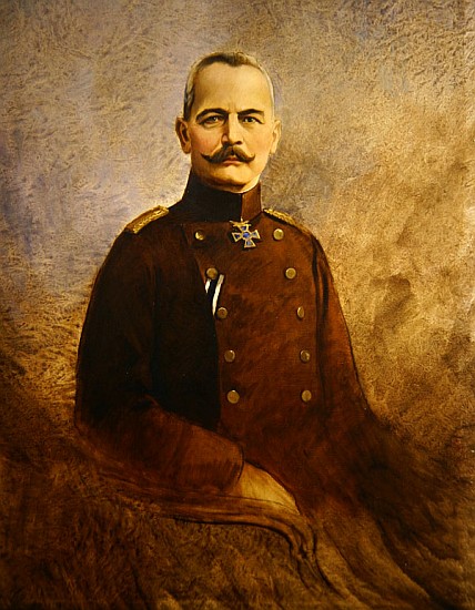 General Erich von Falkenhayn, c.1916 a Vienna Nedomansky Studio