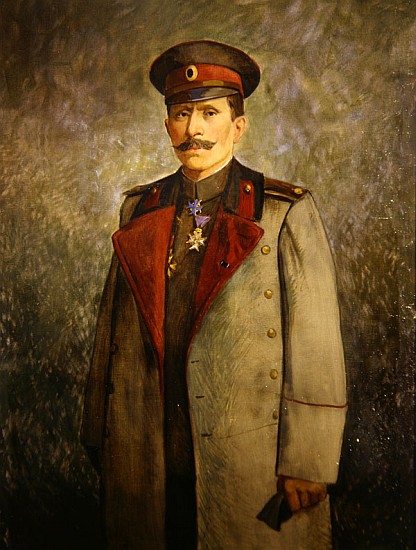 General Jekon, Chief of Staff of the Bulgarian Army, c.1916 a Vienna Nedomansky Studio