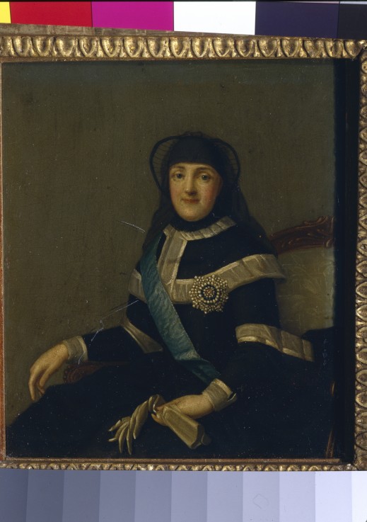 Catherine II in mourning a Vigilius Erichsen