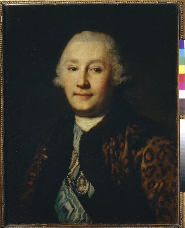 Portrait of count Grigory Grigoryevich Orlov (1734-1783) a Vigilius Erichsen