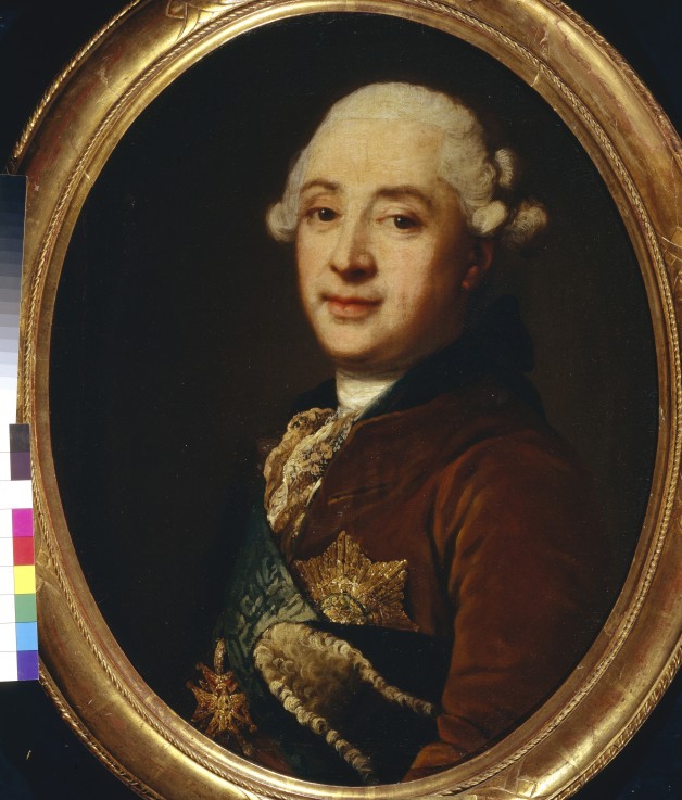 Portrait of Vice-Chancellor Prince Alexander Mikhaylovich Golitsyn (1723-1807) a Vigilius Erichsen